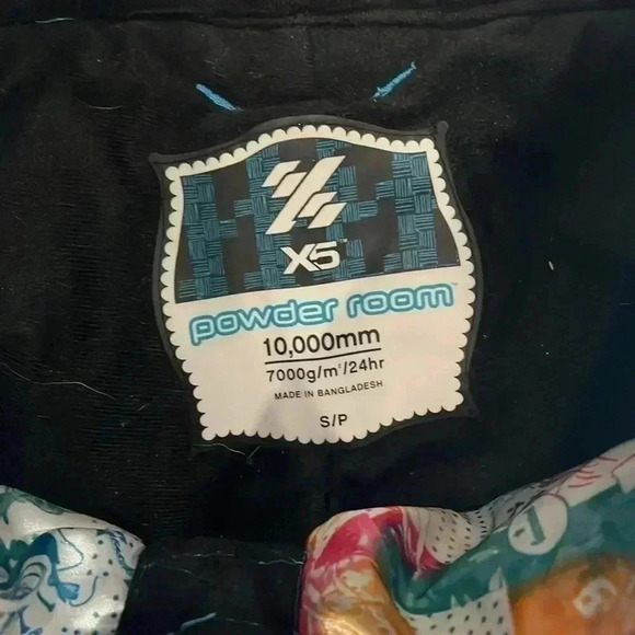 [XS]Powder  Room X5 Blue Ski/Snowboarding Women Pants - Picture 2 of 10